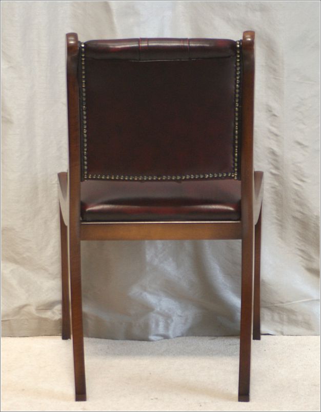 9013 Regency Desk Chair in Red (3)